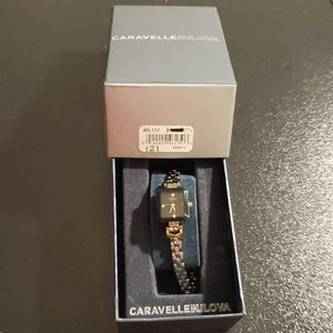 Caravelle Bulova ladies 3 hand dress watch
